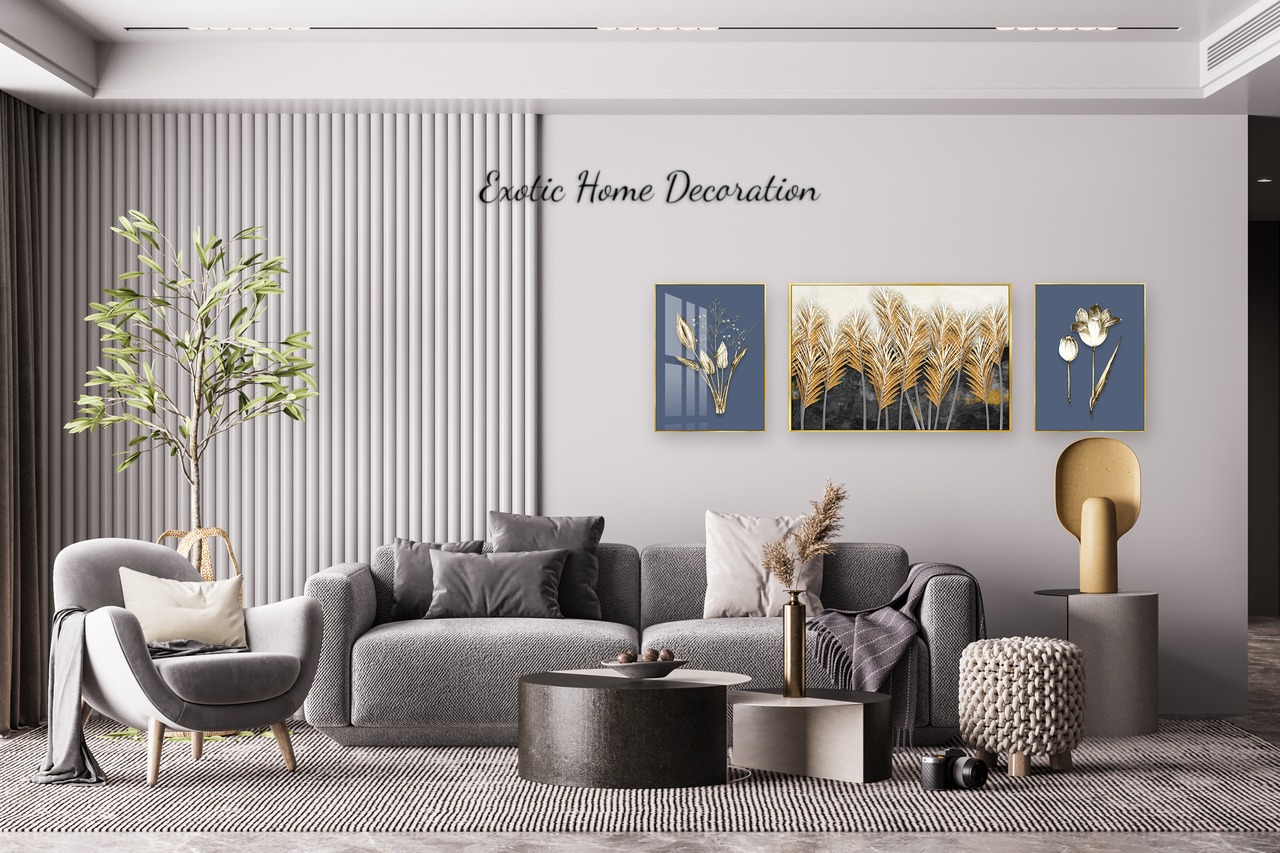 EHD3LSET0003 Blue Black Bush Set