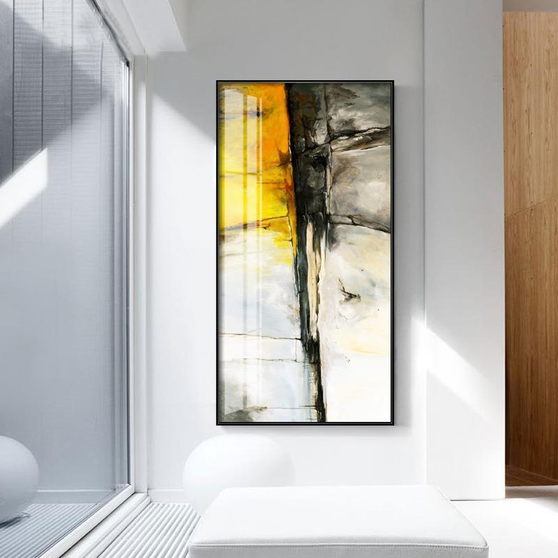 EHDVER0006 Yellow Abstract