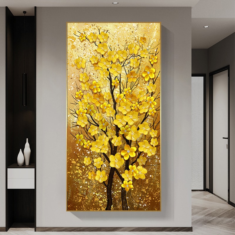 EHDVERD0030 Yellow Sunshine Flowers